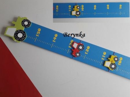 Dětský metr s traktorem