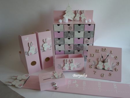 Dřevěné dekorace pro holky