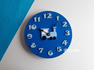 Hodiny s mašinkou - kulaté/čtvercové