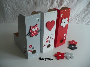 Dřevěný šanon se srdíčkem