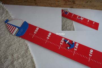 Dětský metr s lodičkou