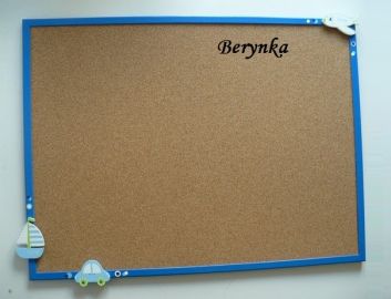 Nástěnka s dopravními prostředky