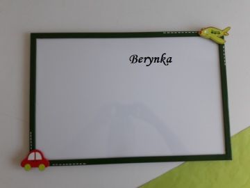 Nástěnka s dopravními prostředky