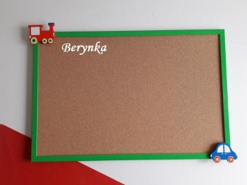Nástěnka s dopravními prostředky