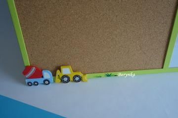 Nástěnka s dopravními prostředky