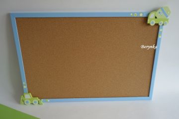 Nástěnka s dopravními prostředky