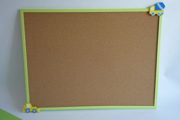 Nástěnka s dopravními prostředky