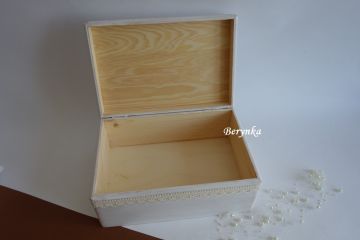 Svatební bedýnka se srdíčkem