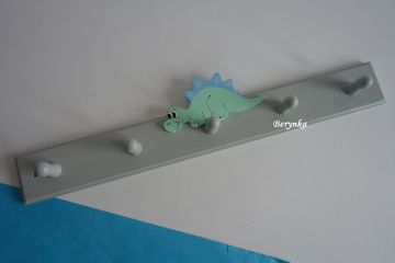 Dětský věšák s dinosaury