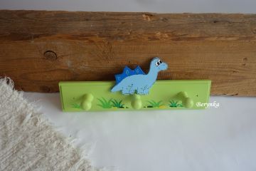Dětský věšák s dinosaury