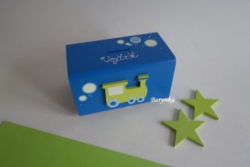 Dřevěná pokladnička pro děti