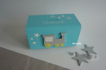 Dřevěná pokladnička