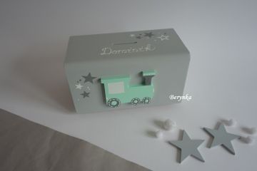 Dřevěná pokladnička