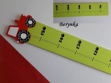 Dětský metr s traktorem