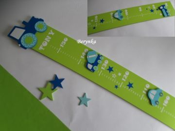 Dětský metr s traktorem