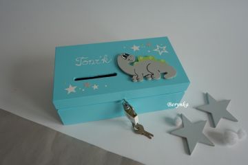 Dřevěná pokladnička