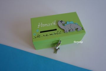 Dřevěná pokladnička