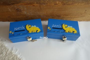 Pokladnička se zámečkem