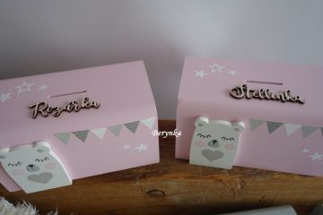 Dřevěná pokladnička