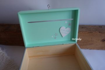 Pokladnička - bedýnka s autíčkem