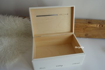 Pokladnička - bedýnka s medvídkem