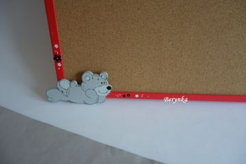 Nástěnka s medvídkem