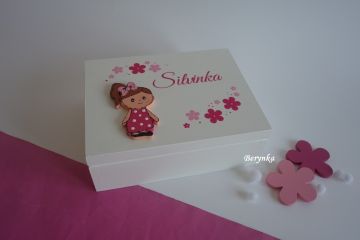 Šperkovnice s holčičkou