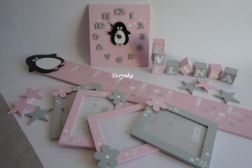 Dekorace s tučňákem