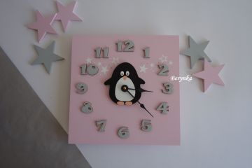 Dekorace s tučňákem