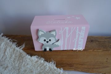 Dřevěná pokladnička