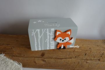 Dřevěná pokladnička