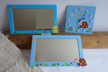 Hodiny se želvičkou - kulaté/čtvercové