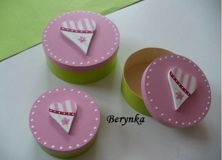 Krabičky se srdíčkem