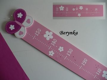 Dětský metr s motýlkem