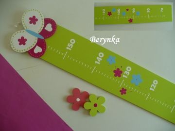 Dětský metr s motýlkem