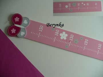 Dětský metr s motýlkem