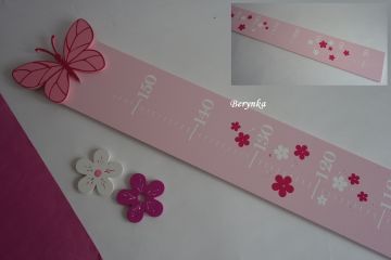 Dětský metr s motýlkem