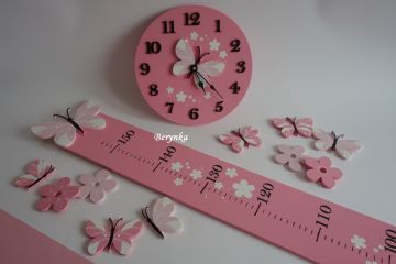 Dětský metr s motýlkem