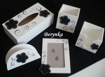 Dřevěné dekorace - spirálky