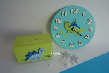 Dřevěná pokladnička pro děti