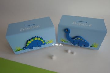 Dřevěná pokladnička pro děti