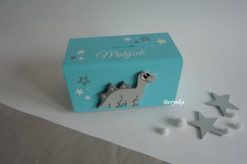 Dřevěná pokladnička - kasička pro děti