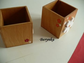 Dřevěné dekorace - kočičky