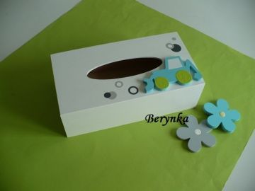 Dřevěné dekorace - v pastelových barvách