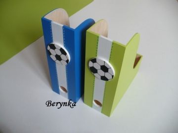 Dřevěný šanon - fotbalový