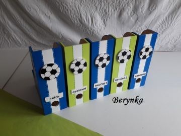 Dřevěný šanon - fotbalový