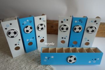 Dřevěný šanon - fotbalový