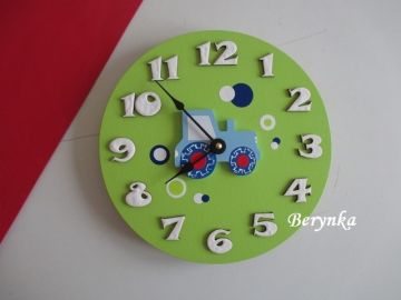 Dřevěné dekorace - s barevnými kolečky