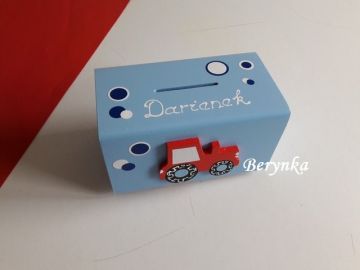 Dřevěné dekorace - s barevnými kolečky