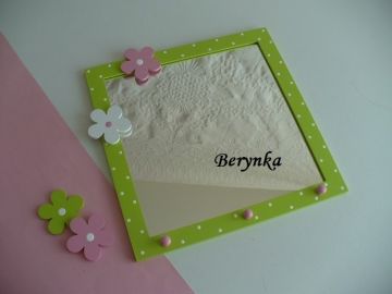 Zrcadla v rámu - čtvercová